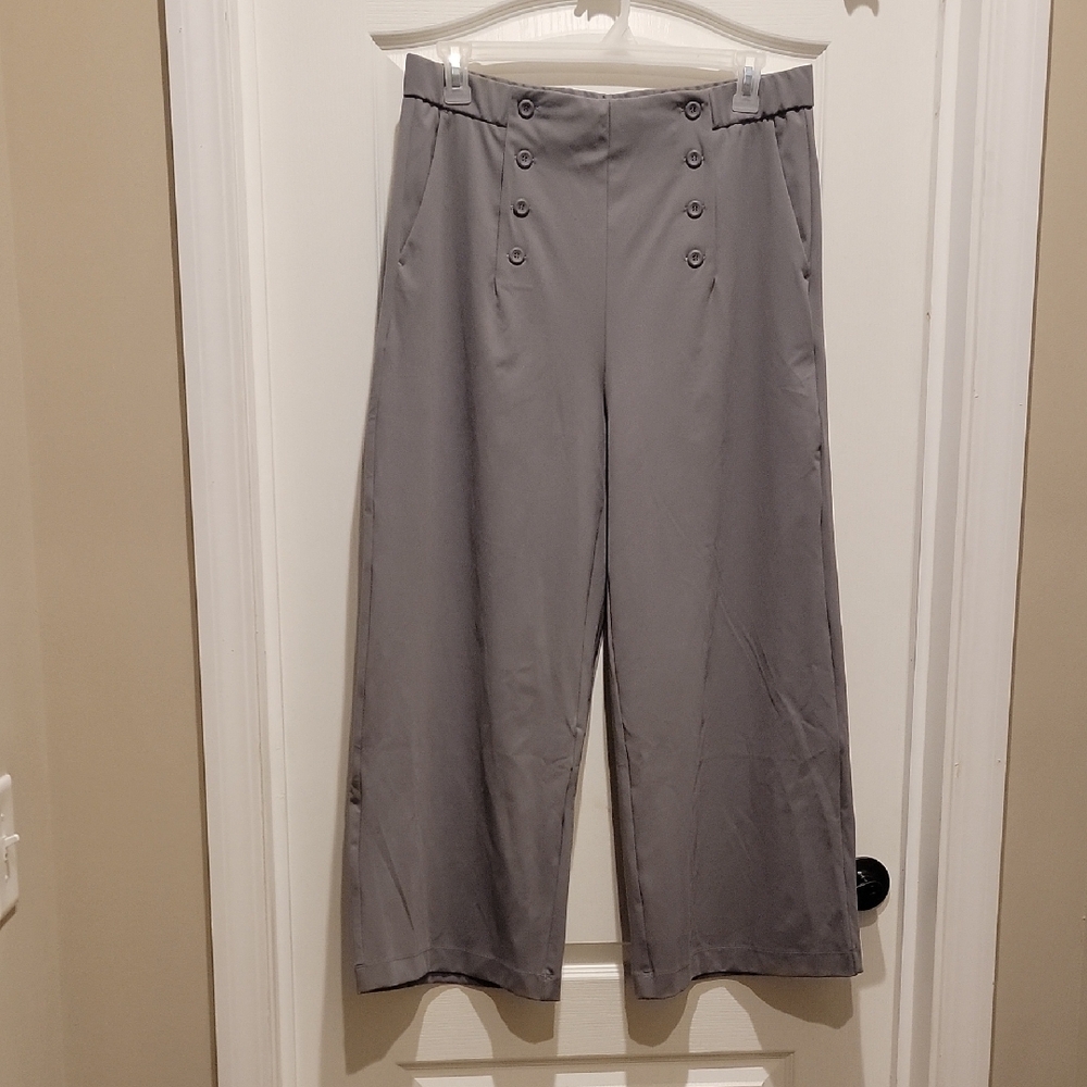 XL Halara Gray Women's Pants With Two Front Functional Pockets